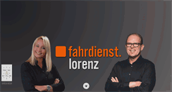 Desktop Screenshot of fahrdienst-lorenz.de